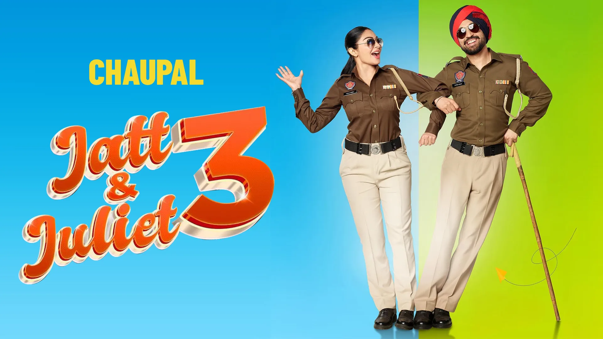 jatt and juliet 3 movie diljit dosanjh, neeru bajwa movie chaupal